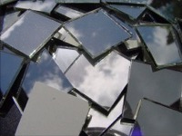 20x20mm mirror mosaic tiles available now from Crisby Tiles
